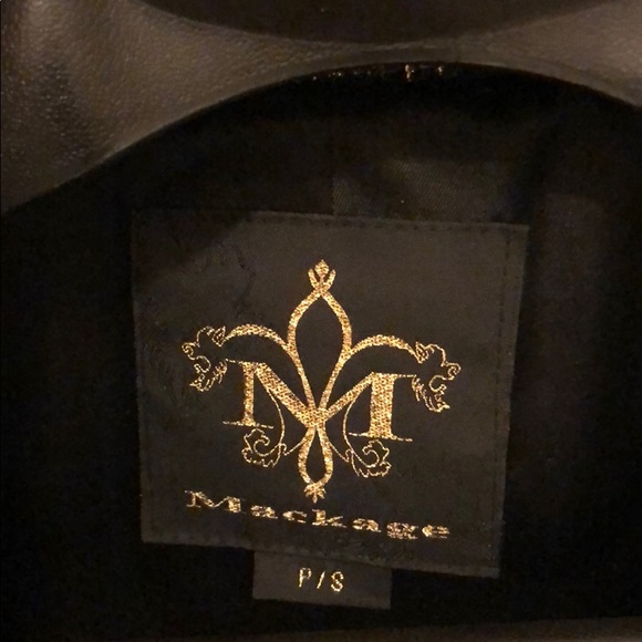 Mackage Nori Grey Plaid Wool Long Warm Coat - Picture 13 of 17